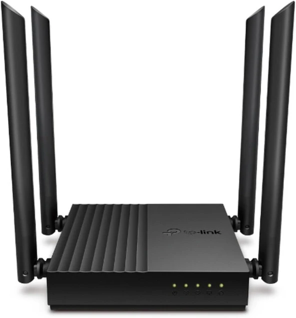 Archer C64, AC1200 Mbps Kablosuz MU-MIMO WiFi Router, 4 Gigabit LAN Bağlantı Noktası, Beamforming, WPA3, Access Point Modu, Ebeveyn Denetimleri