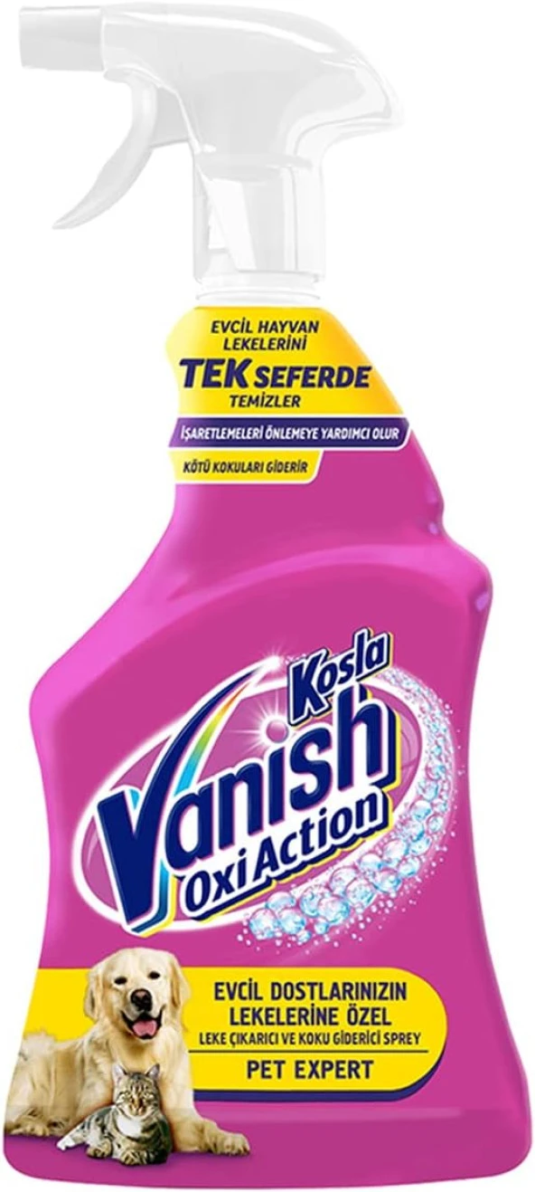 Kosla Pet Koku Giderici Leke Çıkarıcı Sprey (1 x 500 ml)