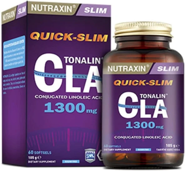 Slim Tonalin CLA 1300 mg 60 Kapsül Diyet Destek Takviyesi