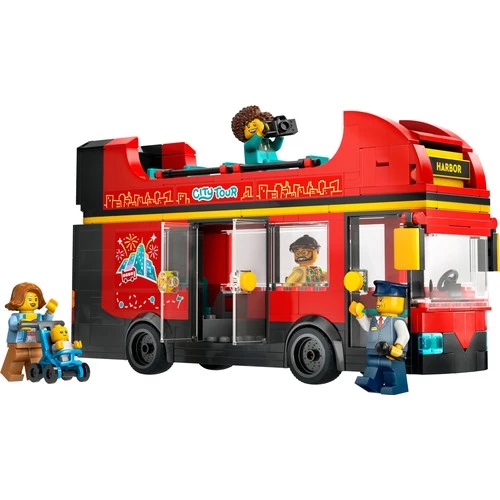 LEGO City 60407 Kırmızı İki Katlı Gezi Otobüsü (384 Parça) - 3