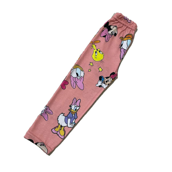 Tweety Baskılı Kız Çocuk Yazlık Tayt - 2