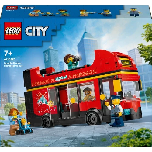 LEGO City 60407 Kırmızı İki Katlı Gezi Otobüsü (384 Parça) - 4