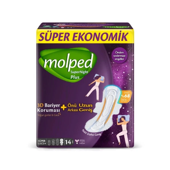 Molped Süperniğht Süper Eko Süper Gece 14'lü Önü Uzun