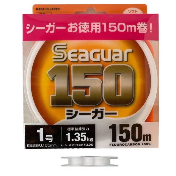 Seaguar 150 0.165mm %100 Fluoro Carbon Misina 150mt
