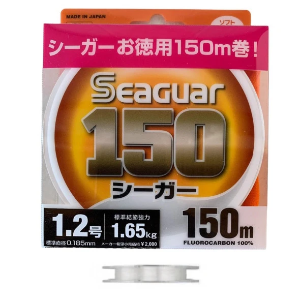 Seaguar 150 %100 Fluoro Carbon Misina 150mt 0.185mm