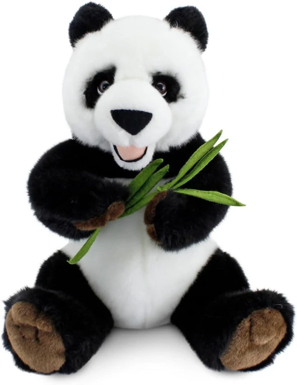 Of The World Oturan Bambulu Panda Peluş Oyuncak, 30cm