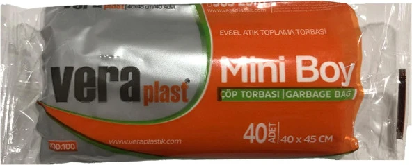 Rulo, 200 Adet Mini Boy Çöp Poşeti, 40x45 Şeffaf Mini Boy Çöp Poşeti, Mini Çöp Poşeti, Kokusuz Çöp Poşeti, Mutfak, Banyo, Yatak Odası, Ofis Kamp İçin Çöp Poşeti