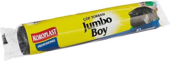 Profesyonel Jumbo Boy Çöp Torbası 80 cm x 110 cm (1 x 10 adet)