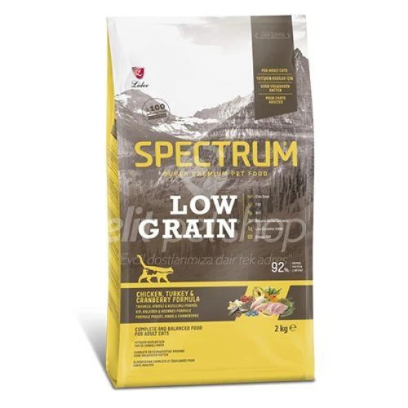 Spectrum Tavuklu/Hindili Kedi Maması 2Kg