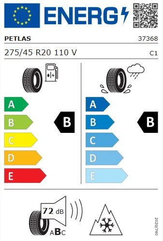 Petlas Explero Winter W671 275/45 R20 110V Reinf. Kış Lastiği - 2025 - Resim 2