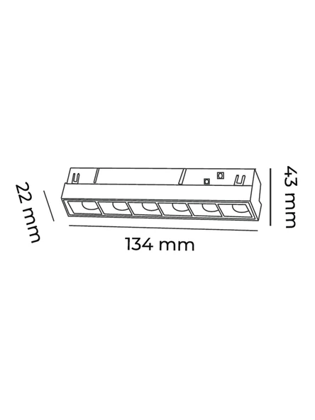MAGNET SPOT  6W - 2
