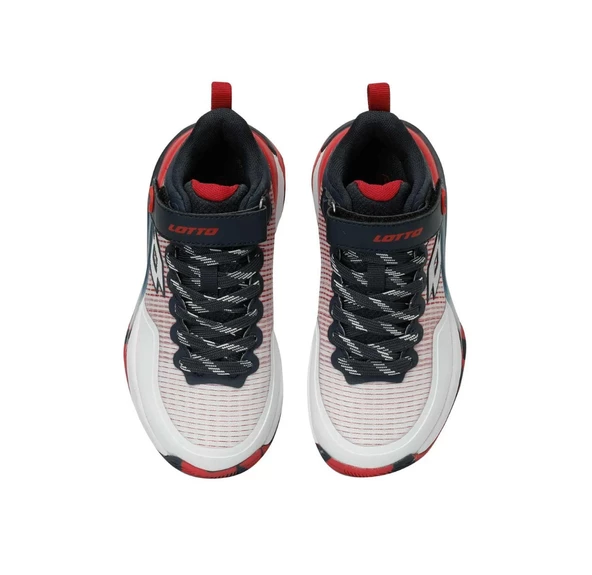 LOTTO JAX KIRMIZI BEYAZ ÇOCUK BASKETBOL AYAKKABISI - Resim 2