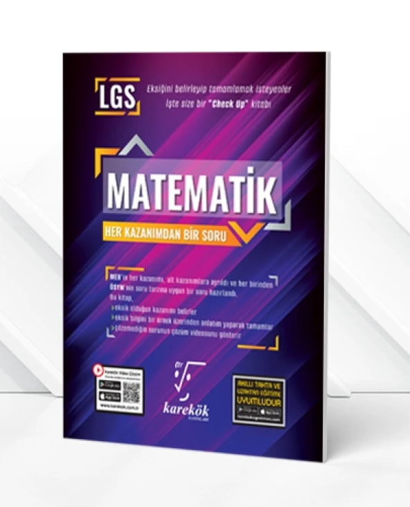 Karekök 8. Sınıf LGS Matematik Her Kazanım Bir Soru Karekök Yayınları