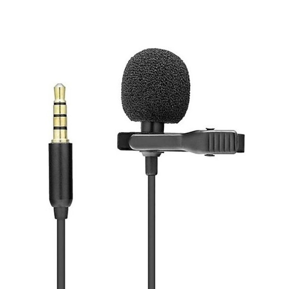 Hadron HD563 AUX Yaka Mikrofonu 3.5mm 1.5mt - 2