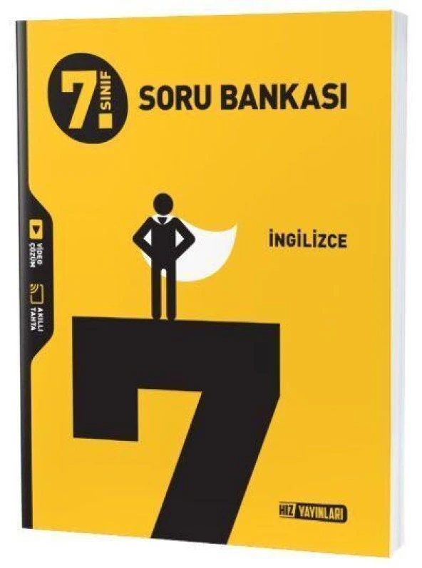 7. Sınıf İngilizce Soru Bankası Hız Yayınları