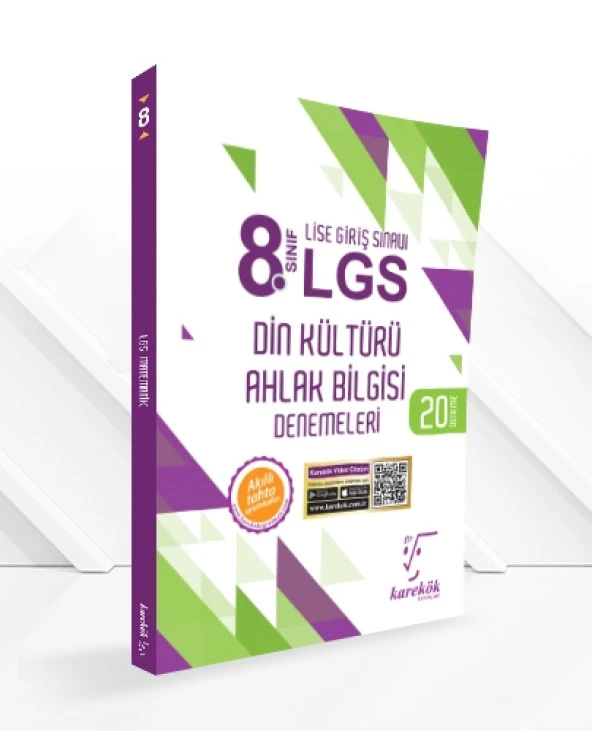 Karekök 8. Sınıf LGS Din Kültürü ve Ahlak Bilgisi Denemeleri Karekök Yayınları