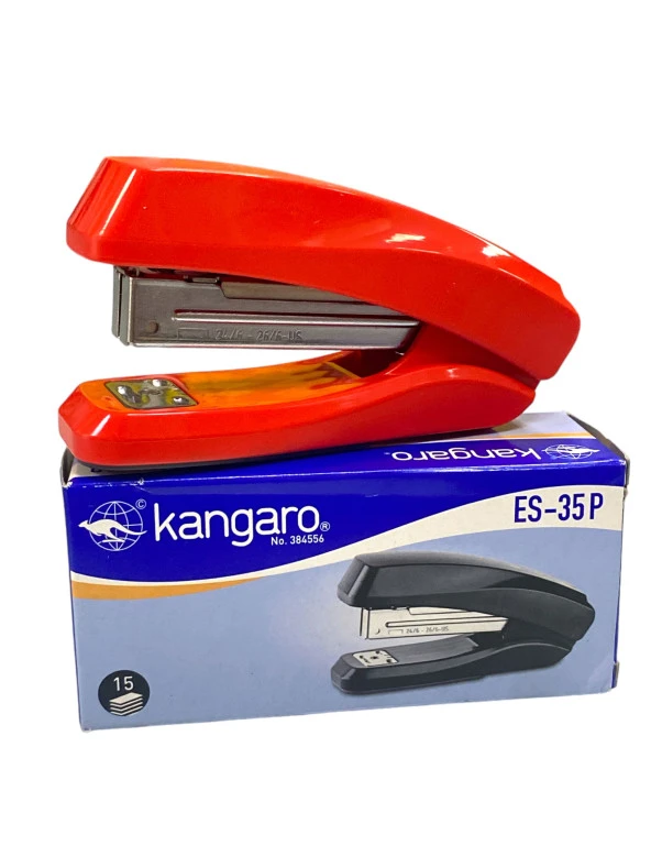 Kangaro ES-35P Zımba Makinası No:24/6-26/6 20 Ypr. - Kırmızı