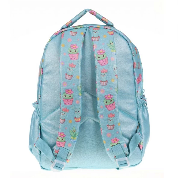 Kaukko Kids Kapitone Kaktüs Kız Çocuk Okul Sırt Çantası - Resim 3