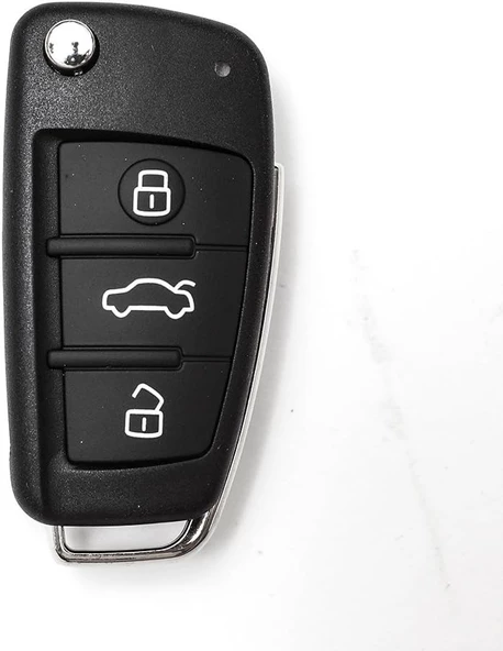AUDİ TİP AÇMA KAPAMA MERKEZİ KİLİT SETİ SUSTALI ANAHTARLI KUMANDA YENİ MODEL - 3