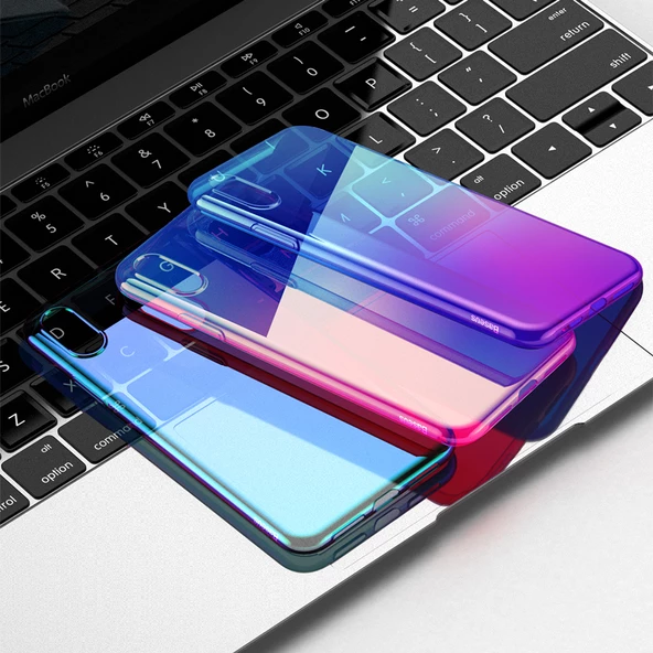 Baseus Glow Case Series iPhone XR Kılıf WIAPIPH61-XG - 7