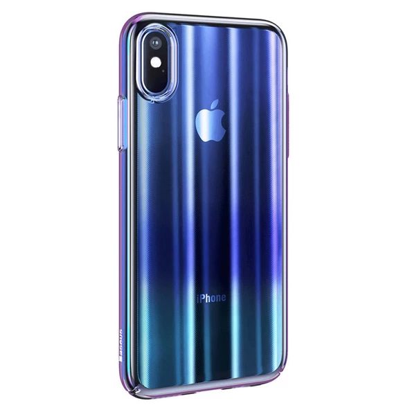 Baseus Aurora Case Series iPhone XR Kılıf WIAPIPH61-JG - Resim 3