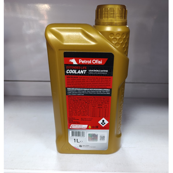 PETROL OFİSİ KIRMIZI ANTİFRİZ 1 LT - 2