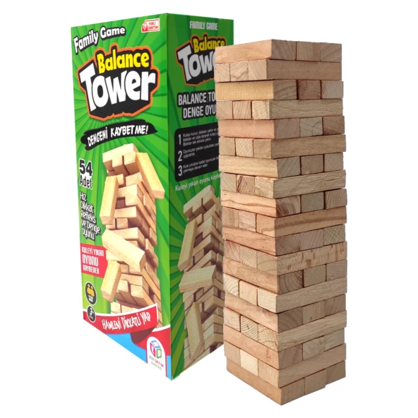 Hobi Eğitim Dünyası Balance Tower Jenga HED-023