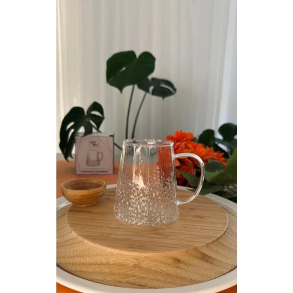 Luca Mia Luna Kulplu Cam Bardak 6 Adet 20.0027 - Resim 2