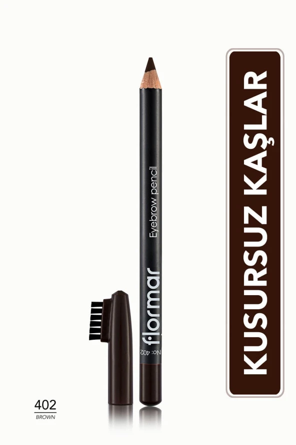 Eyebrow Pencil Sedefli Kahverengi Kaş Kalemi 402 8690604109425