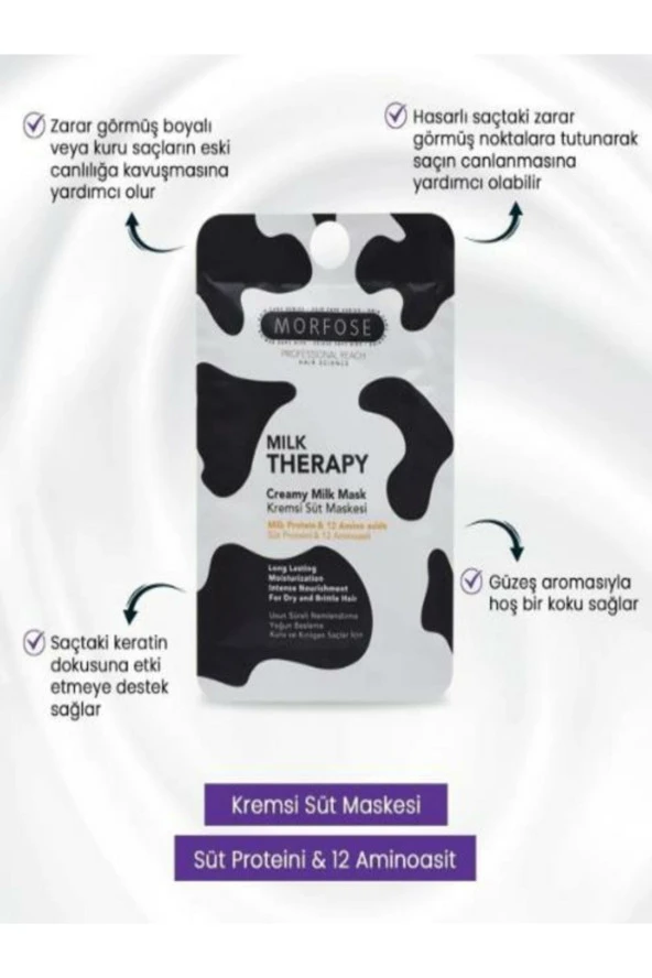 Milk Therapyh Kremsi Süt Maskesi 25ml - 3