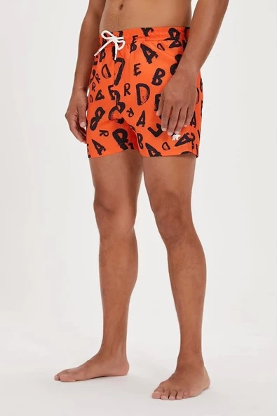 Bad Bear Bling Orange Men's Swimwear - 3