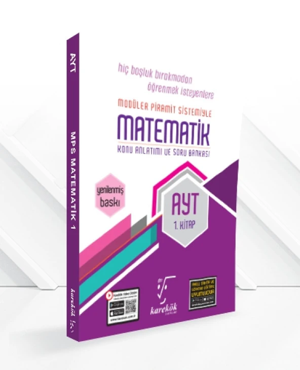 Karekök AYT Matematik Konu Anlatımlı Soru Bankası 1. Kitap Karekök Yayınları