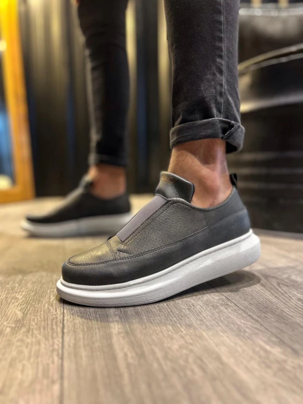 K&A Sneakers Ayakkabı 911 Gri - 6