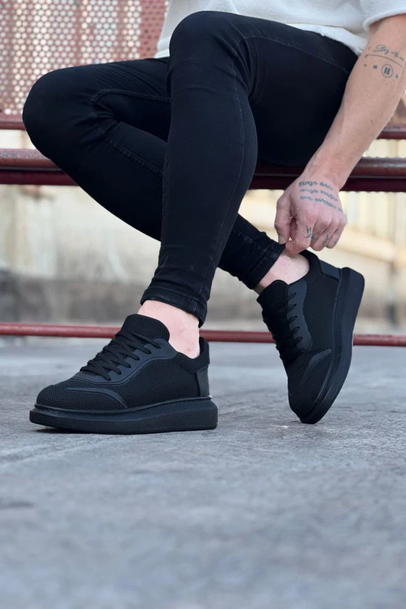 K&A KA019 Kömür Triko Erkek Casual Ayakkabı - 6