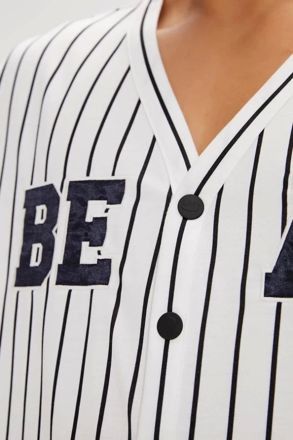 Homer Kirli Beyaz Erkek Gömlek - 3