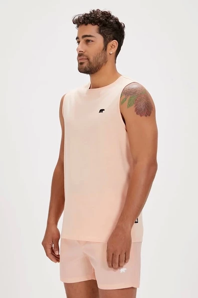 Bad Bear Rowan Mellow Şeftali Erkek Atlet - 2