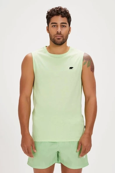 Bad Bear Rowan Yeşil İncir Erkek Atlet