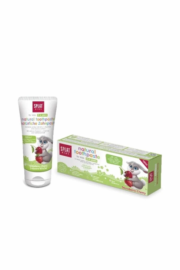 SPLAT KİDS ÇİLEK-KİRAZ DİŞ MACUNU 50 ML