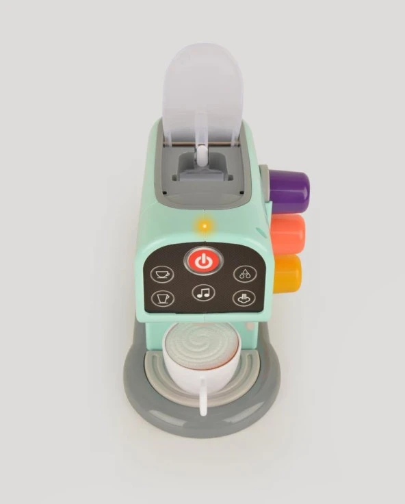 ENFAL Let's Be Child Dokunmatik Ekranlı ve Sesli Oyuncak Kahve Makinesi LC-30990 - Resim 4