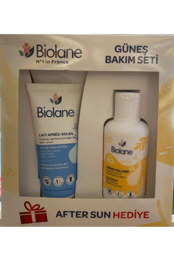 Biolane Güneş Bakım Seti After Sun Hediyeli