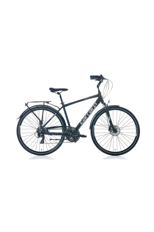 CARRARO ELITE 706 28 JANT Hidrolik Disk FULL SHİMANO 21 VİTES MAT SİYAH GRİ 52