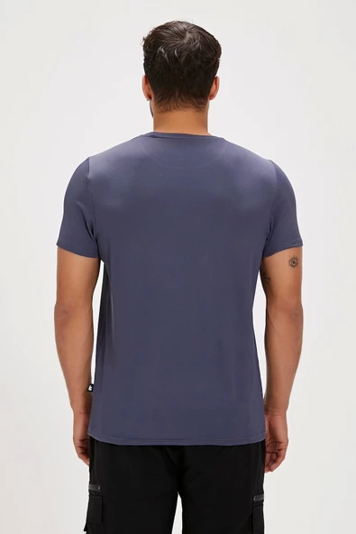 BAD BEAR Frank Elemental Blue Basic Men's T-Shirt - 3