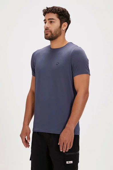 BAD BEAR Frank Elemental Blue Basic Men's T-Shirt