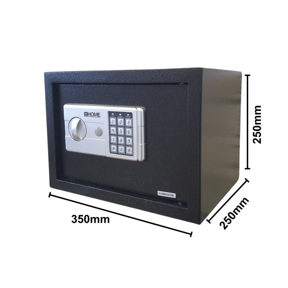 Tekzen Home Para Kasası Elektronik Şifreli 250x350x250mm- 25EK - 2