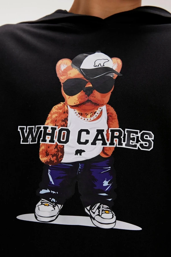 BAD BEAR Mood Night Men's Hoodie Sweatshirt - Resim 2