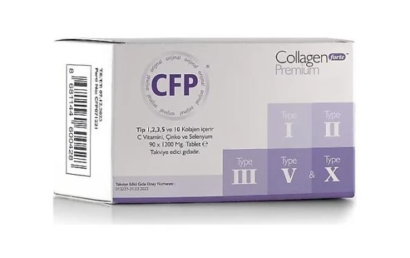 CFP Collagen Tip 1-2-3 90 Tablet