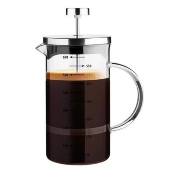 T.Concept 3’ü 1 Arada French Press Demlik Ölçü Kabı 700 ml