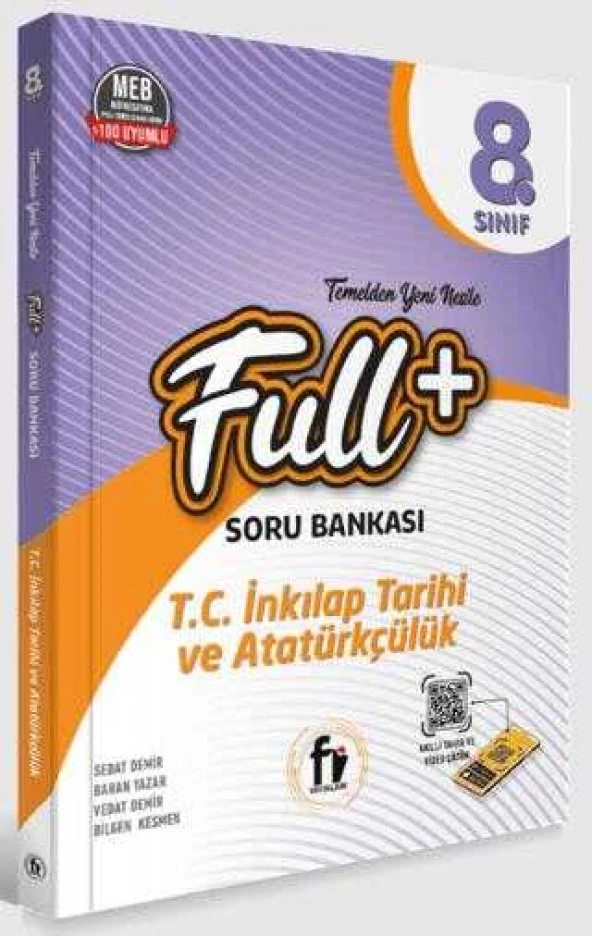 Fi Yayınları 8.Sınıf Full+ T.C.İnkılap Tarihi Ve Atatürkçülük Soru Bankası