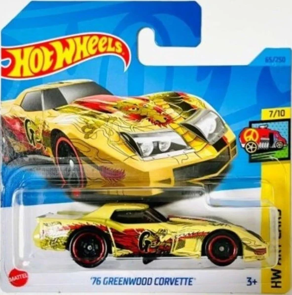 HOT WHEELS72 GREENWOOD CORVETTE HKH52-65