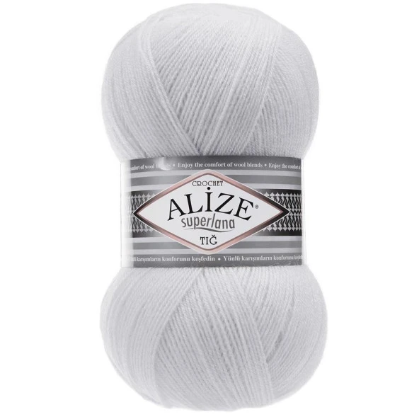 Alize Superlana Tığ Örgü İpi 698 Ay Işığı